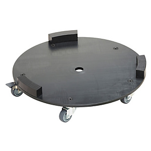 ROSSIGNOL Socle a 5 roulettes pratik avec frein - 100l - noir ROSSIGNOL Socle a 5 roulettes pratik avec frein - 100l - noir
