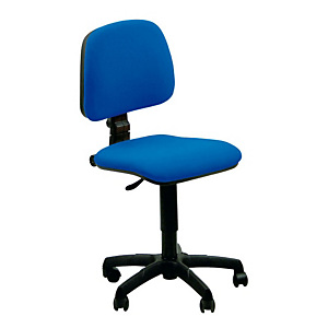 Rosy, Sedia operativa, Tessuto acrilico, Altezza 41 - 53 cm, Blu Rosy, Sedia operativa, Tessuto acrilico, Altezza 41 - 53 cm, Blu