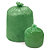 Rotolo da 10 sacchi spazzatura biodegradabili e compostabili 18 micron 70x70cm capacità 60l - 1