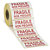 Rotolo da 1000 etichette segnaletiche con stampa bicchiere/fragile - 4