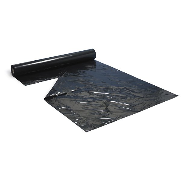 Rotolo da 320 fogli di film copri pallet nero 1500 x 1500 mm - 4