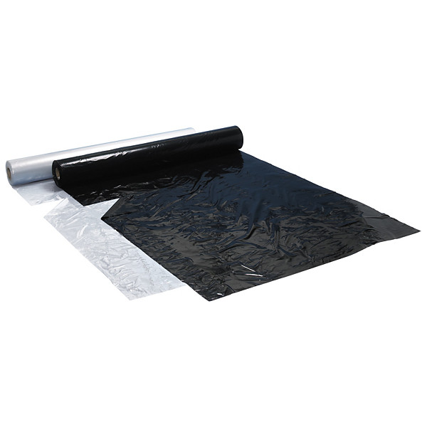 Rotolo da 320 fogli di film copri pallet trasparente 1500 x 1500 mm - 1