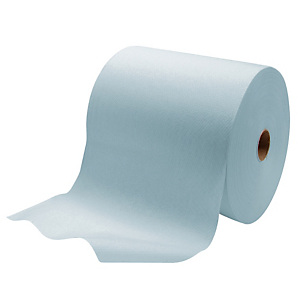 Rouleaux essuie-mains Scott bleu 1 épaiseur, lot de 6 Rouleaux essuie-mains Scott bleu 1 épaiseur, lot de 6