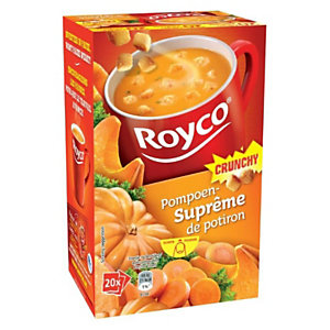Royco Sachets de soupe Crunchy Suprême de Potiron - 20 sachets