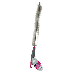 ROZENBAL Cepillo limpia desagües con grip antideslizante, 32 cm ROZENBAL Cepillo limpia desagües con grip antideslizante, 32 cm