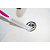 ROZENBAL Cepillo limpia desagües con grip antideslizante, 32 cm - 2