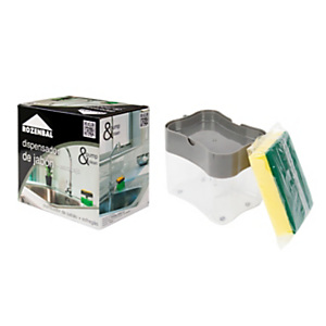 ROZENBAL Dispensador de jabón + estropajo ROZENBAL Dispensador de jabón + estropajo