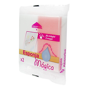 ROZENBAL Esponja Mágica, 6 x 11,7 cm ROZENBAL Esponja Mágica, 6 x 11,7 cm