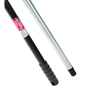 ROZENBAL Palo de escoba/fregona/mopa de aluminio con rosca universal y pasador, 140 cm ROZENBAL Palo de escoba/fregona/mopa de aluminio con rosca universal y pasador, 140 cm