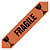 Ruban adhésif coloré PP silencieux "Zeer breekbaar-Très fragile-Highly fragile" 28microns 48 mm x 66 m - 10