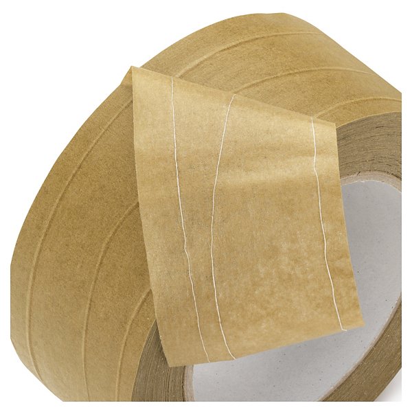 Ruban adhésif en papier armé avec filament naturel 48 mm x 50 m - 2