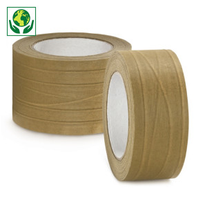 Ruban adhésif en papier armé avec filament naturel Ruban adhésif en papier armé avec filament naturel