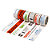 Ruban adhésif personnalisable PVC 2 couleurs 50 x 66 m (paquet 72 rouleaux) - 1