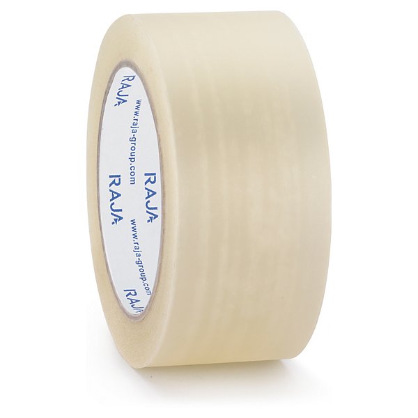 Ruban adhésif polypropylène silencieux résistant mat 35 microns RAJA - 2