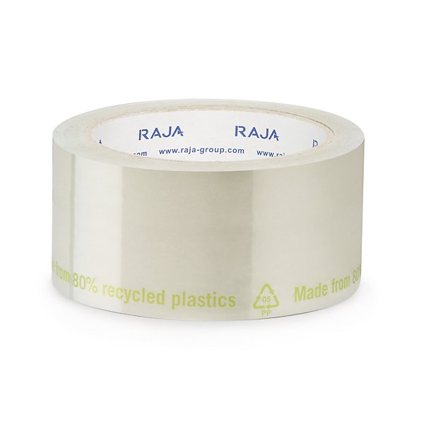 Ruban adhésif polypropylène silencieux recyclé RAJA - 5