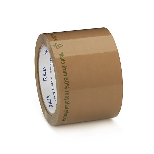 Ruban adhésif polypropylène silencieux recyclé RAJA - 4