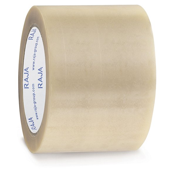 Ruban adhésif PVC blanc RAJA Résistant 32 microns 48 mm x 100 m - 7