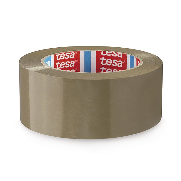 Ruban adhésif TESA 4120 PVC havane Résistant, 32 microns 50 mm x 100 m - 6