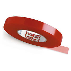 Ruban adhésif double face polyester haute performance transparent TESA 19 mm x 50 m