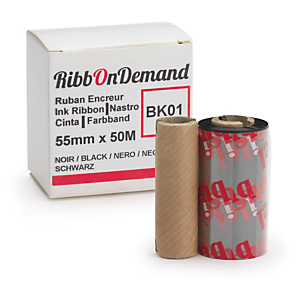 Ruban encreur 50 mm x 5 m pour imprimante RibbOnDemand Ruban encreur 50 mm x 5 m pour imprimante RibbOnDemand