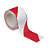 Ruban de signalisation haute résistance rouge et blanc 100 m x 5 cm - 1