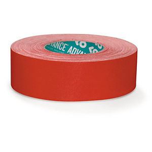 Ruban toile mate étanche rouge ADVANCE 50 mm x 50 m