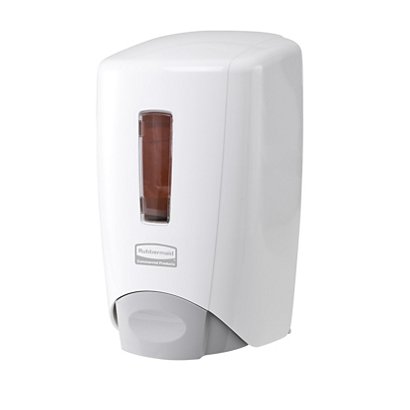 Rubbermaid Commercial Products Dispenser per sapone liquido Flex™, Plastica,  10 x 14,6 x 30 cm, Bianco - Dispenser Sapone e Gel Igienizzanti