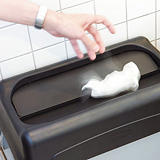 Rubbermaid Commercial Products Slim Jim collecteur couvercle noir 289 x 521 x 127 mm Rubbermaid Commercial Products Slim Jim collecteur couvercle noir 289 x 521 x 127 mm