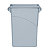 Rubbermaid Commercial Products Slim Jim collecteur gris clair 60 litres 279 x 587 x 632 mm - 1