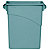 Rubbermaid Commercial Products Slim Jim Tapa basculante para contenedor cubo de basura gris - 3