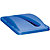 Rubbermaid Commercial Products Slim Jim Tapa para contenedor cubo de basura azul 288 x 512 x 70 mm - 2