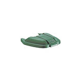 Rubbermaid Commercial Products Tapa para cubo contenedor móvil Rubbermaid verde Rubbermaid Commercial Products Tapa para cubo contenedor móvil Rubbermaid verde