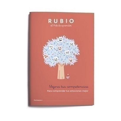 RUBIO Cuaderno A4 Mejora tus competencias para comprender mejor tus emociones, castellano