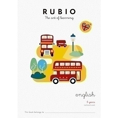 RUBIO Cuaderno English Advanced, A4 6