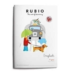 RUBIO Cuaderno English Beginners, A4 11