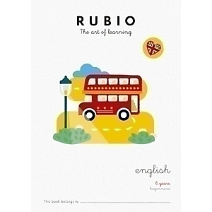 RUBIO Cuaderno English Beginners, A4 6