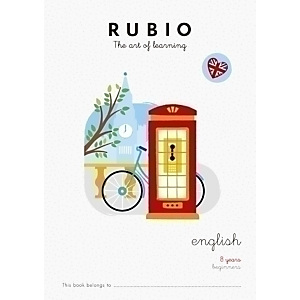 RUBIO Cuaderno English Beginners, A4 8