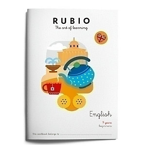 RUBIO Cuaderno English Beginners, A4 9