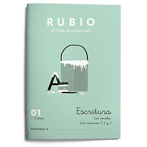 RUBIO Cuaderno Escritura, A5, Nº 01