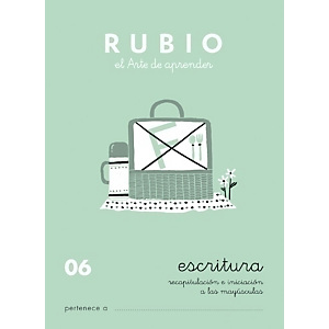 RUBIO Cuaderno Escritura, A5, Nº 06