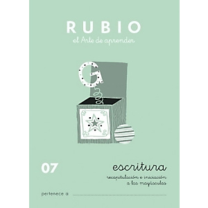 RUBIO Cuaderno Escritura, A5, Nº 07