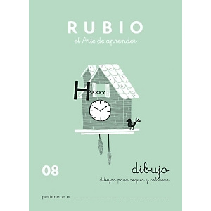 RUBIO Cuaderno Escritura, A5, Nº 08
