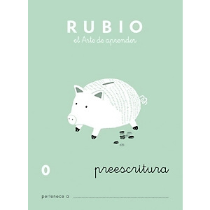 RUBIO Cuaderno Escritura, A5, Nº 0