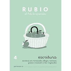 RUBIO Cuaderno Escritura, A5, Nº 4