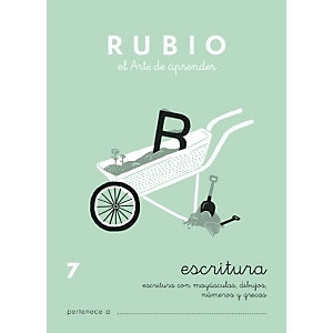 RUBIO Cuaderno Escritura, A5, Nº 7