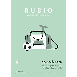 RUBIO Cuaderno Escritura, A5, Nº 9