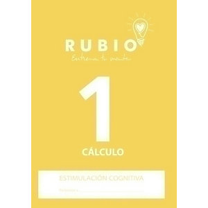RUBIO Cuaderno Estimulación Cognitiva Cálculo, A4, Nº 1