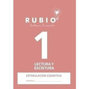 RUBIO Cuaderno Estimulación Cognitiva Lectura, A4, Nº 1
