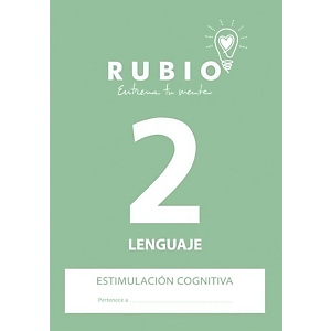 RUBIO Cuaderno Estimulación Cognitiva Lenguaje, A4, Nº 2