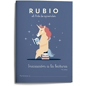 RUBIO Cuaderno Iniciación a la Lectura, A5,+4